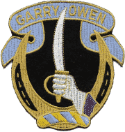 Crest of the U.S. Seventh Cavalry Regiment - Garry Owen