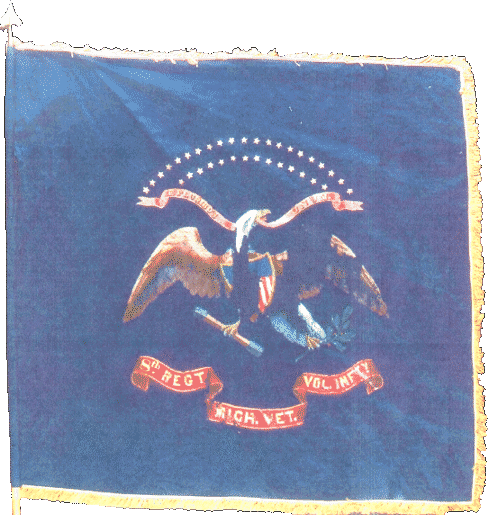 8th Michigan Regiment flag